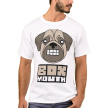 Boxmouth Mops-Hund