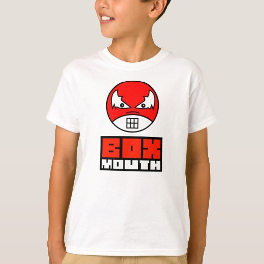 Boxmouth Ringkämpfer T-Shirt (Vorderseite)