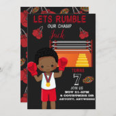 Boxpassung Geburtstagseinladungskarte (Vorne/Hinten)