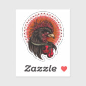 Boxrooster Aufkleber (Blatt)