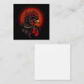 Boxrooster Begleitkarte (Vorne/Hinten)