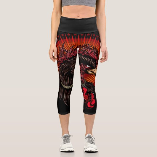 Boxrooster Capri Leggings (Vorderseite)