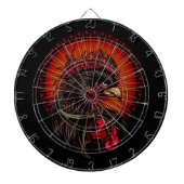 Boxrooster Dartscheibe (vorne)