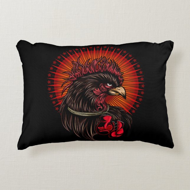 Boxrooster Dekokissen (Vorderseite)