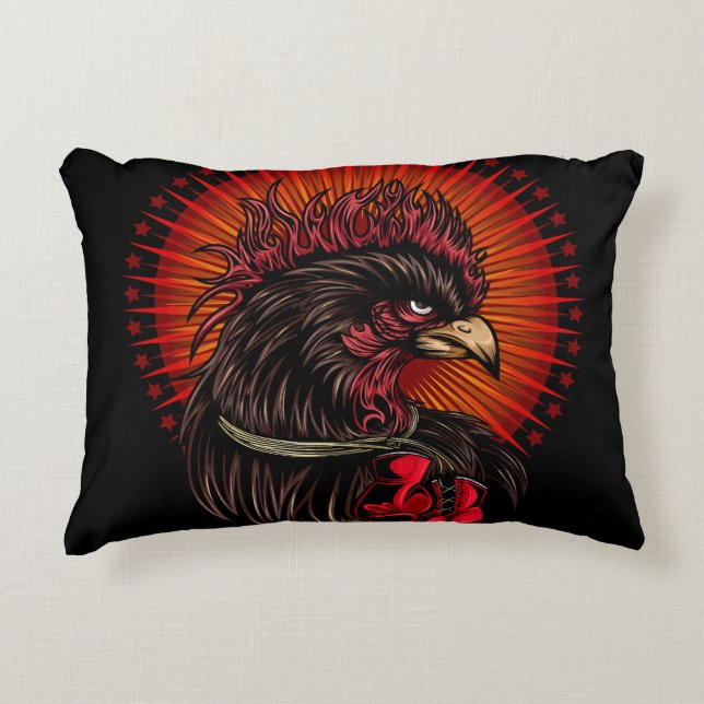 Boxrooster Dekokissen (Vorderseite)
