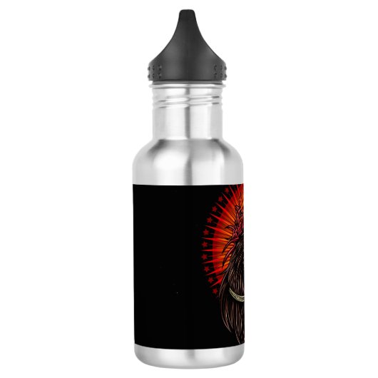 Boxrooster Edelstahlflasche (Links)