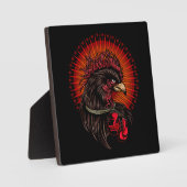 Boxrooster Fotoplatte (Vorderseite)