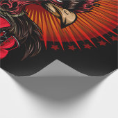 Boxrooster Geschenkpapier (Ecke)