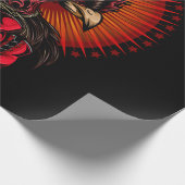 Boxrooster Geschenkpapier (Ecke)