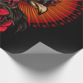 Boxrooster Geschenkpapier (Ecke)