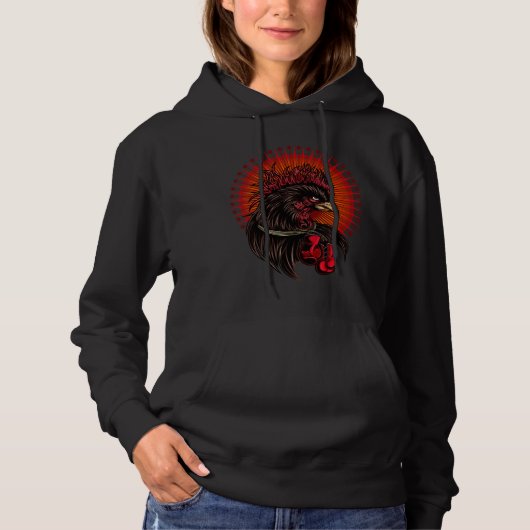 Boxrooster Hoodie (Vorderseite)