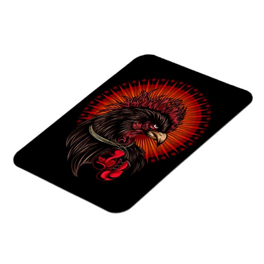 Boxrooster Magnet (Linke Seite)