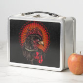 Boxrooster Metall Brotdose (Beispiel)