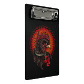 Boxrooster Mini Klemmbrett (Schrägansicht)