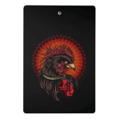 Boxrooster Mini Klemmbrett (Rückseite)