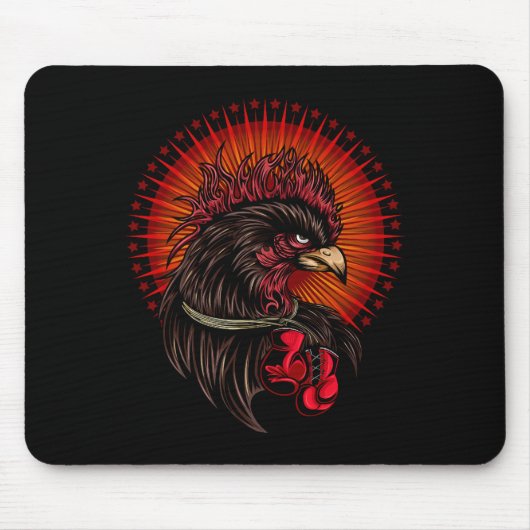 Boxrooster Mousepad (Vorne)