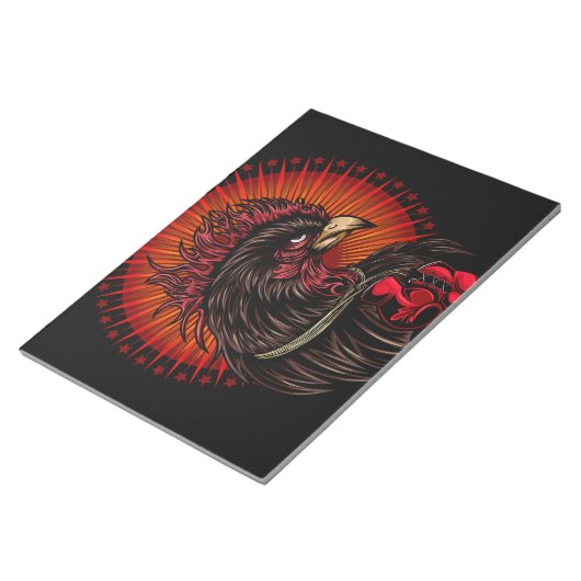 Boxrooster Notizblock (angewinkelt)