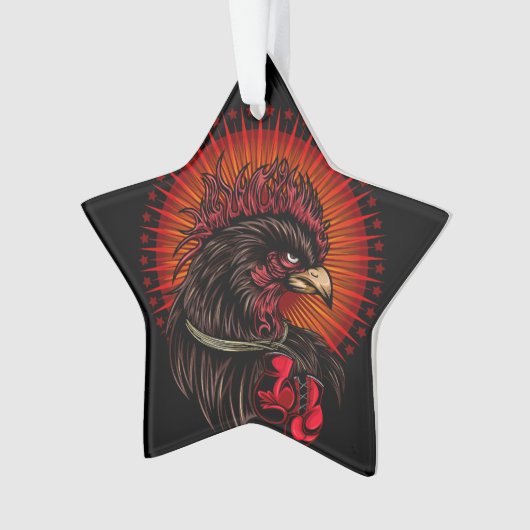 Boxrooster Ornament (Vorderseite)