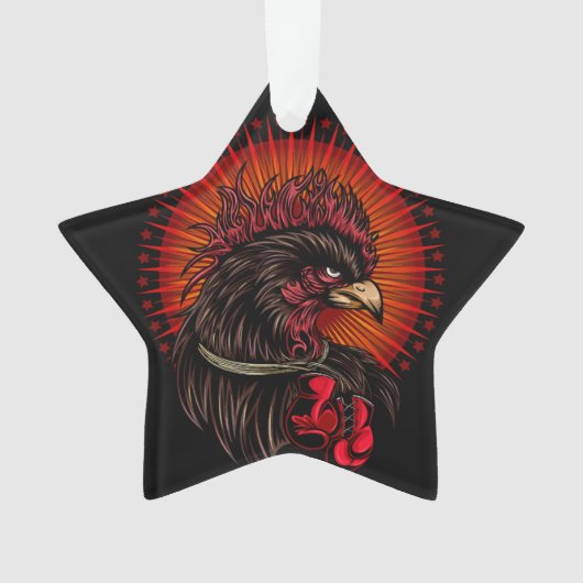 Boxrooster Ornament (Vorderseite)