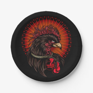 Boxrooster Pappteller