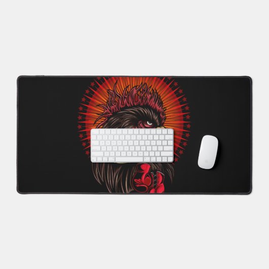 Boxrooster Schreibtischunterlage (Tastatur & Maus)