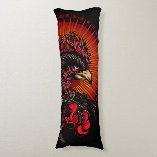 Boxrooster Seitenschläferkissen (Vorderseite Vertikal)