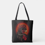 Boxrooster Tasche (Rückseite)
