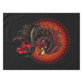 Boxrooster Tischdecke (Vorderseite (Horizontal))