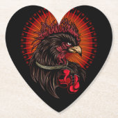 Boxrooster Untersetzer (Vorderseite)