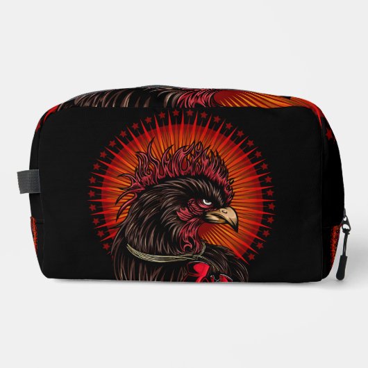 Boxrooster Waschbeutel (Vorderseite)