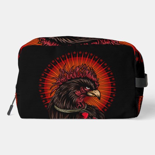 Boxrooster Waschbeutel (Rückseite)