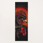 Boxrooster Yogamatte (Rückseite)