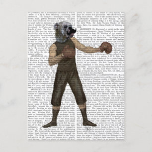 Boxschiff Bulldog Full Postkarte