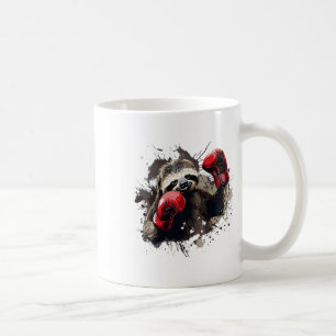 Boxschläger mit Boxhandschuhen Kickboxing Funny B Kaffeetasse