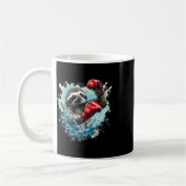 Boxschläger mit Boxhandschuhen Kickboxing Funny B Kaffeetasse (Links)