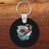 Boxschläger mit Boxhandschuhen Kickboxing Funny B Schlüsselanhänger (Vorderseite)