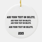 Boxschmuck Keramikornament (Hinten)