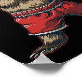 BoxSloth Lover Boxhandschuhe Kickboxing Funny Poster (Ecke)