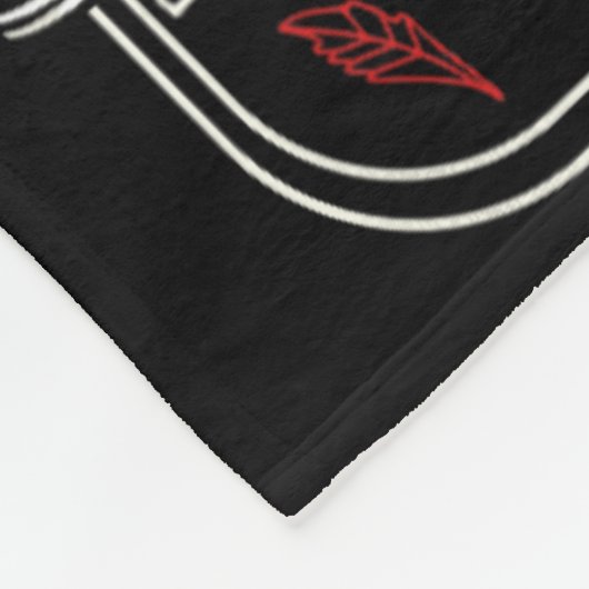 Boxsparring - Gloves Fighter Boxer Skelett a Fleecedecke (Ecke)