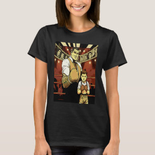 Boxsport-Enthusiasten Vintage-Pop-Boxer 3 T-Shirt
