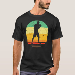 Boxsport oder MMA-Kämpfer Boxer Retro Vintage A T-Shirt