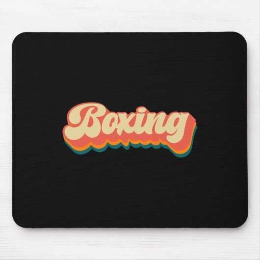 Boxsportbekleidung - Boxen 3 Mousepad (Vorne)