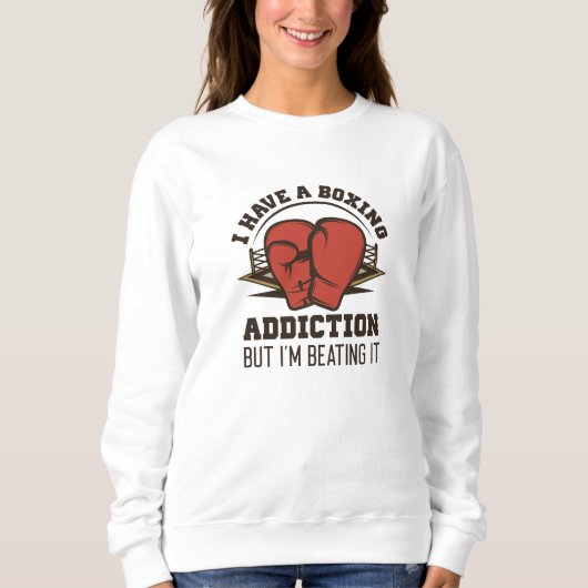Boxsucht Sweatshirt (Vorderseite)