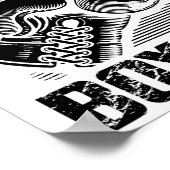 Boxtag Liebe Boxtraining Coach Fighter 4 Poster (Ecke)