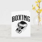 Boxtag Liebe Boxtraining Coach Fighter 6 Karte (Gelbe Blume)