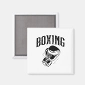 Boxtag Liebe Boxtraining Coach Fighter 6 Magnet (Vorderseite/Rückseite)