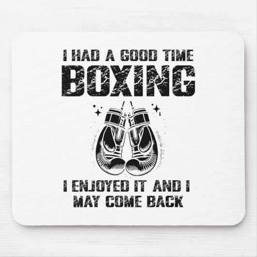Boxtag Liebe Boxtraining Trainer Kämpfer 10 Mousepad (Vorne)