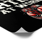 Boxtag Liebe Boxtraining Trainer Kämpfer 11 Poster (Ecke)
