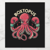 Boxtopus - Boxtopus Weinetikett (Einzelnes Label)