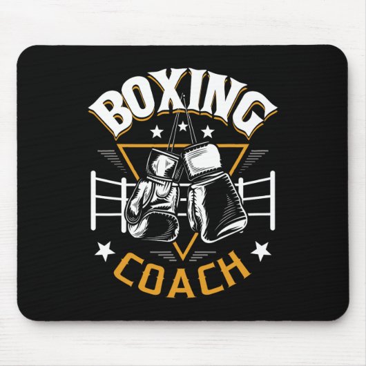 Boxtrainer - Kickboxer Gym Boxer 1 Mousepad (Vorne)